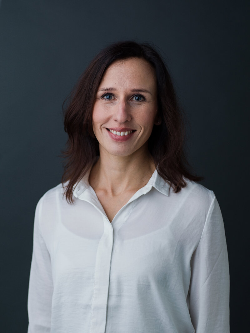 WeConin perustaja Laura Willberg muotokuvassa.